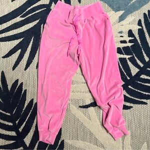 Victoria's Secret Pink Velour Pants